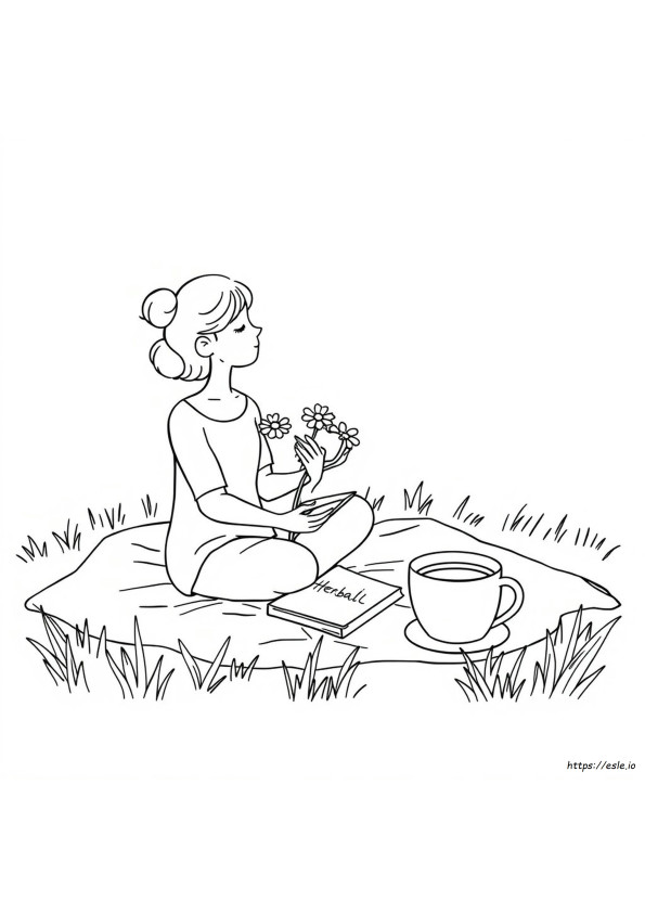 Desenhos Para Colorir De Autocuidado Para Saúde Mental