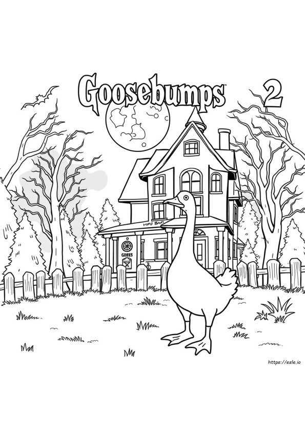 Goosebumps 2 Disegni Da Colorare
