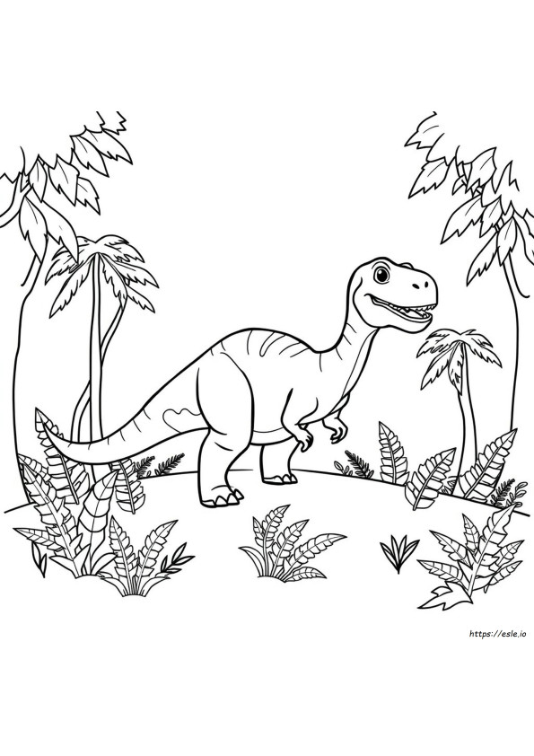 Dibujos De Dinosaurios Para Colorear