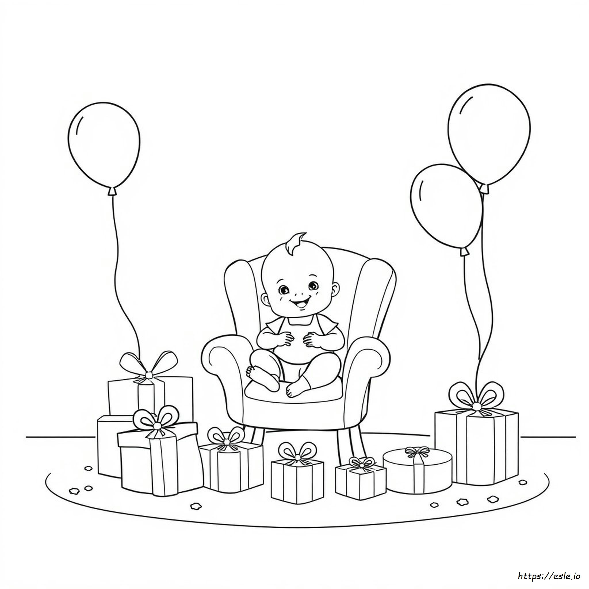 Baby Shower Coloring Pages