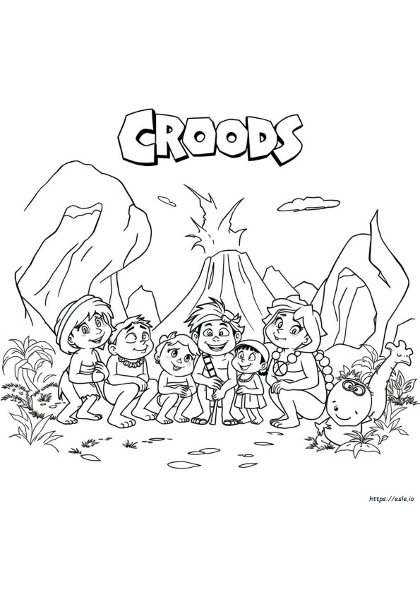 Croods Coloring Pictures