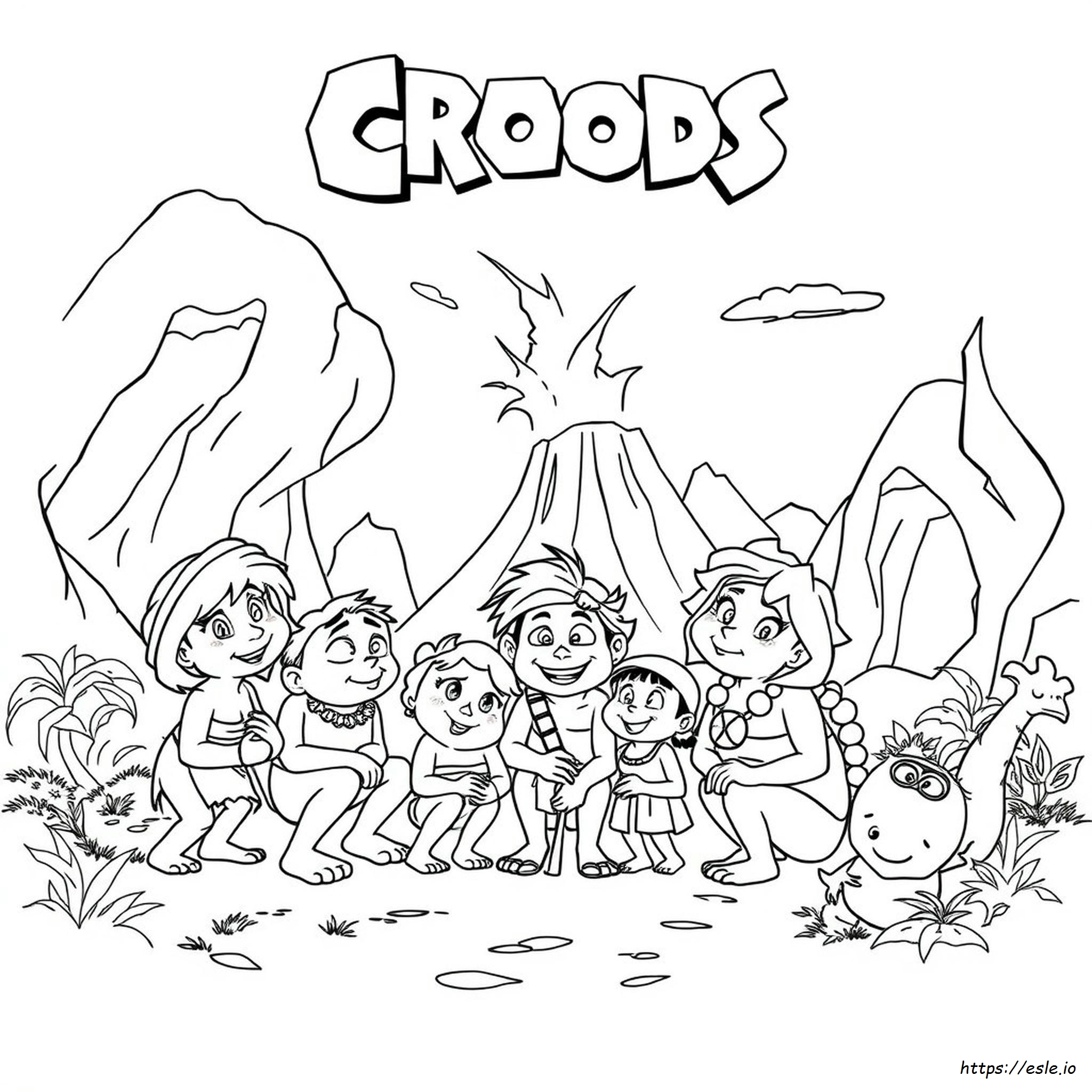 Croods Coloring Pictures