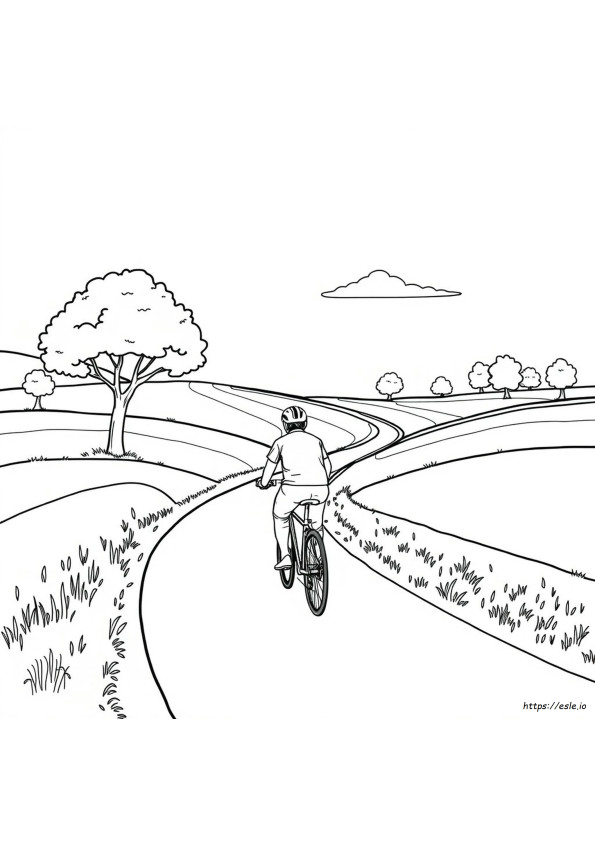 Coloriages De Vélo Pour Adultes