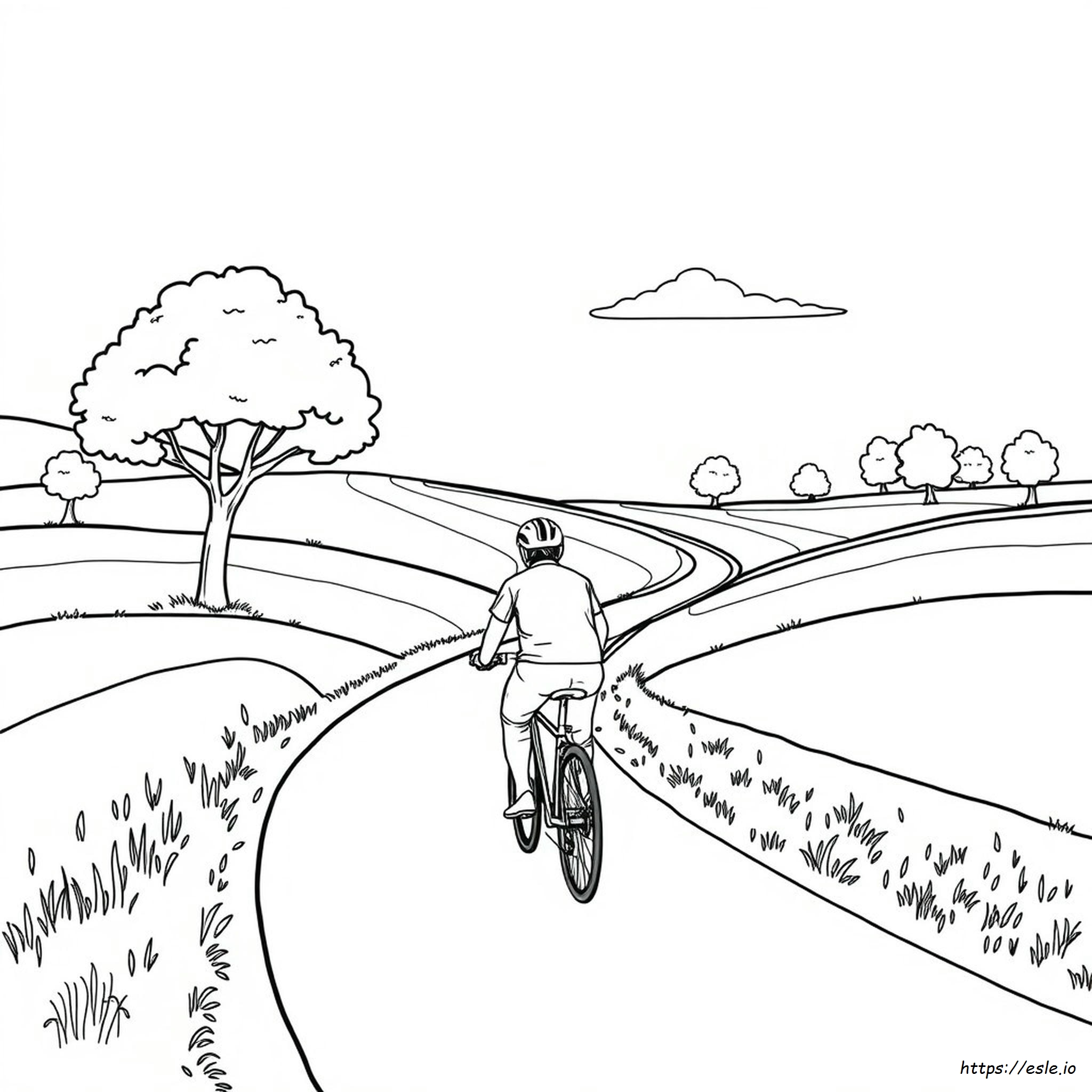 Bicycle Coloring Pages For Adults