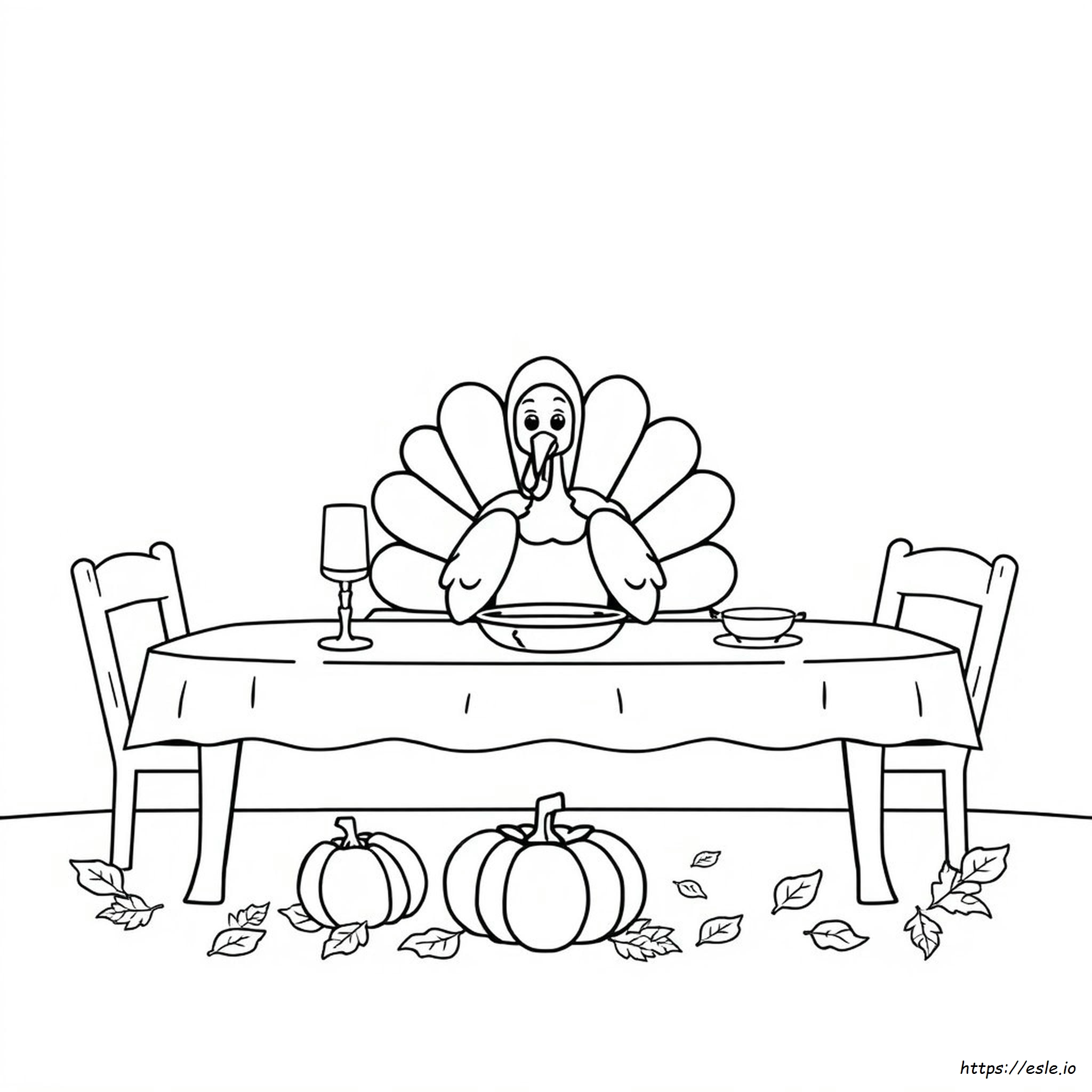 Fun Thanksgiving Coloring Pages