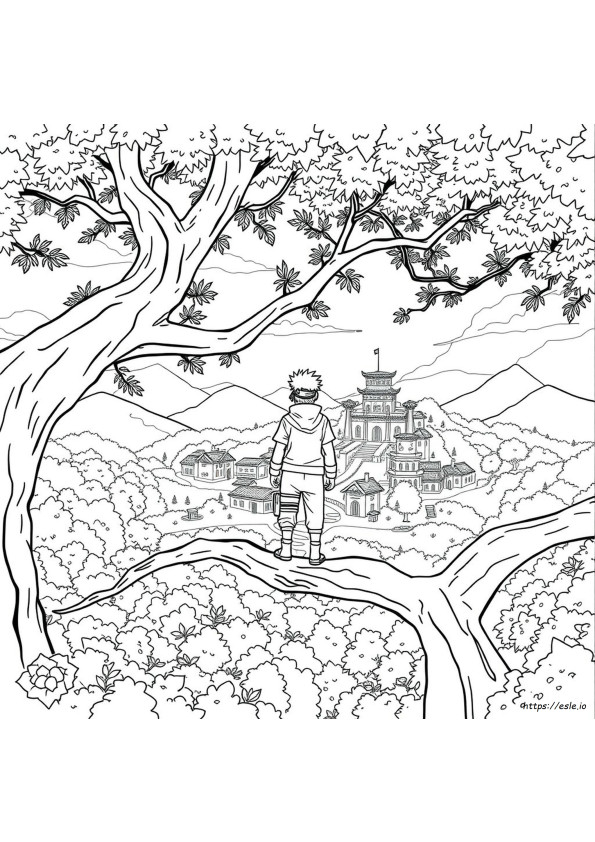 Desene De Colorat Naruto