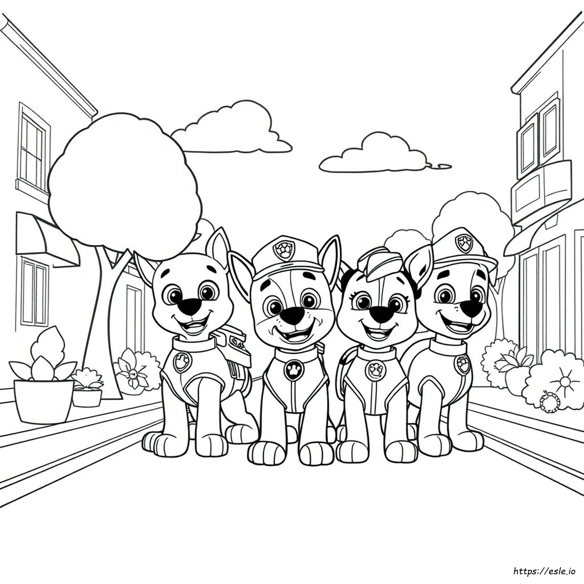 Desenhos Da Patrulha Canina Para Colorir E Imprimir