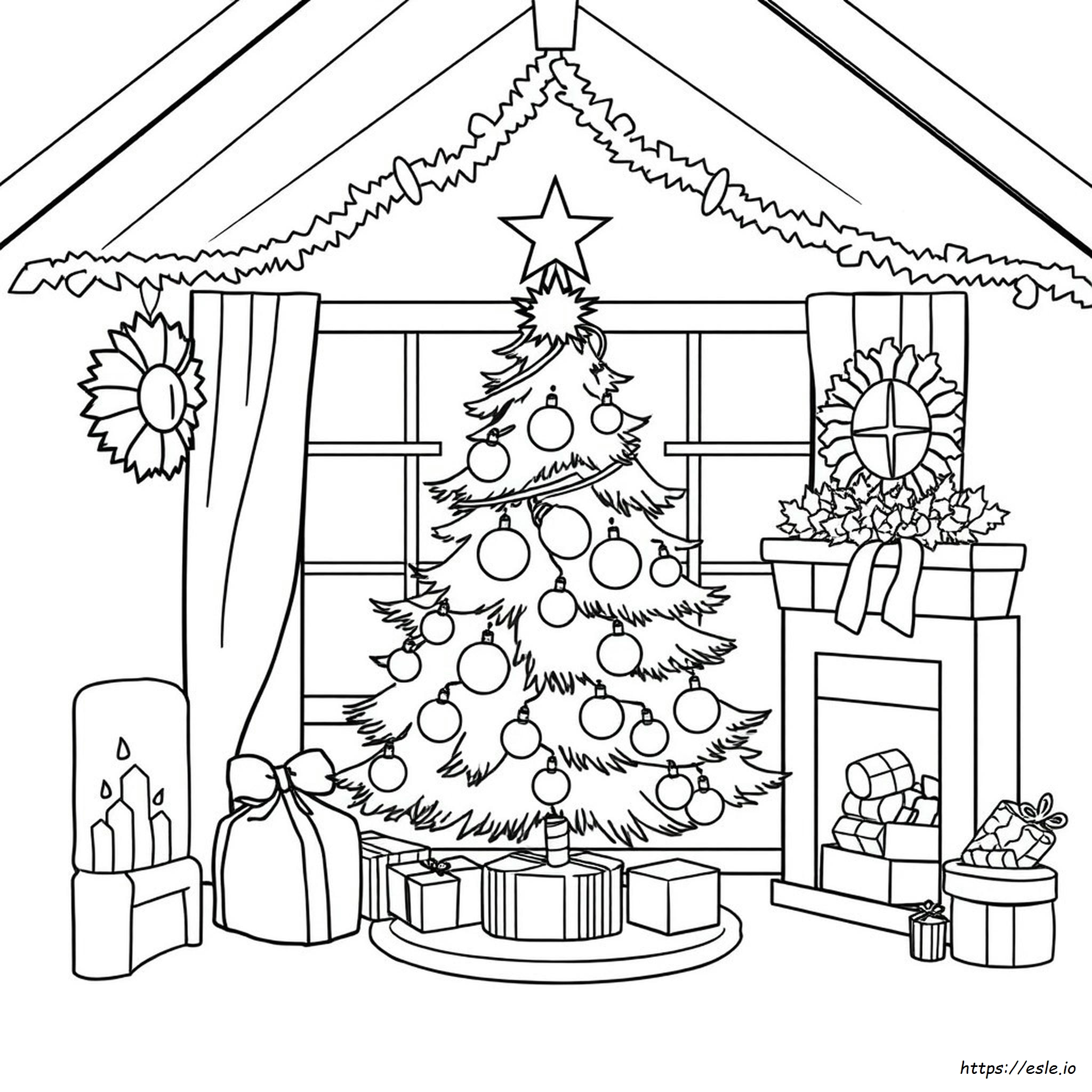 Desenhos De Natal Para Colorir Para Pré-Escola