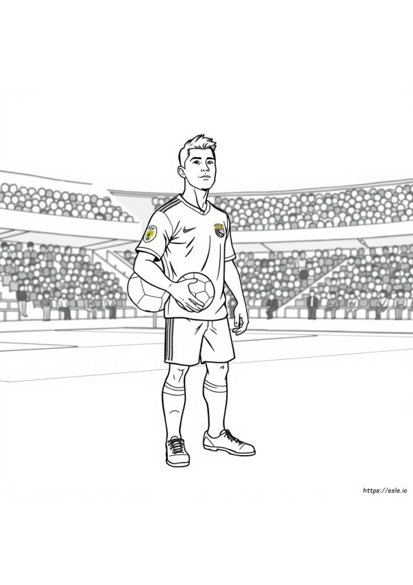 Kolorowanka Ronaldo