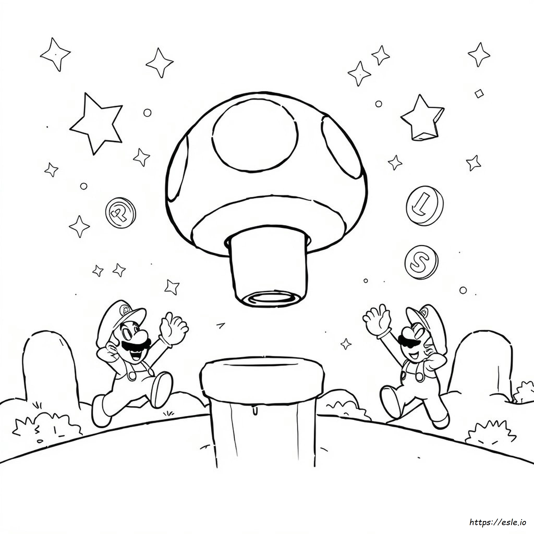 Kolorowanki Super Mario Odyssey
