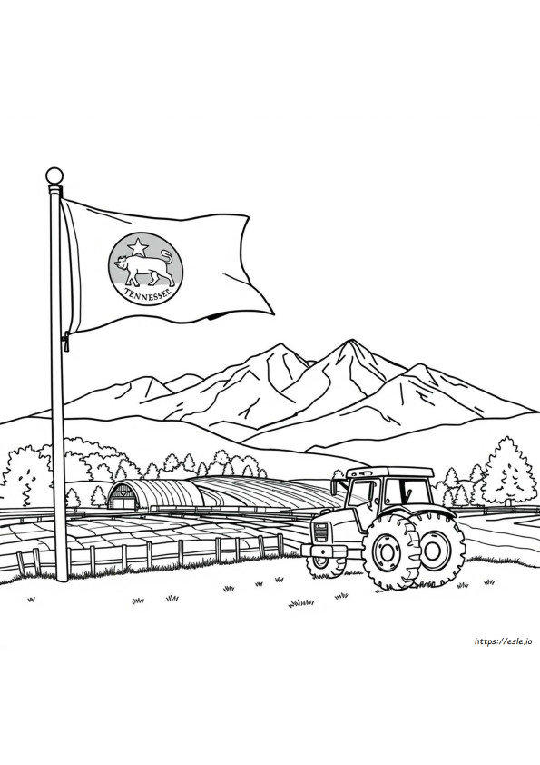 Disegni Da Colorare Del Tennessee