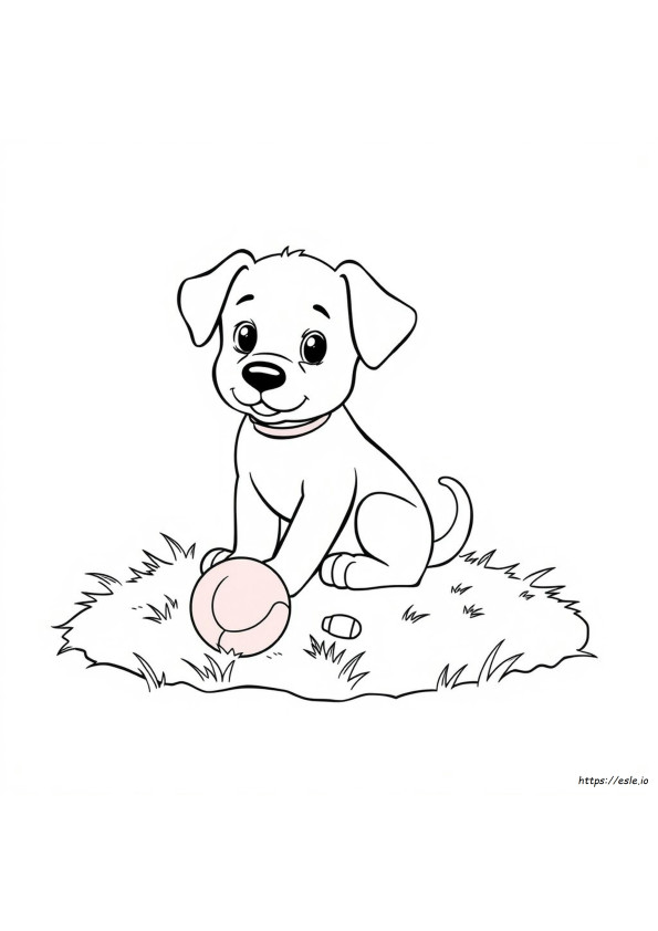Coloring Pages Of Puppy Dogs