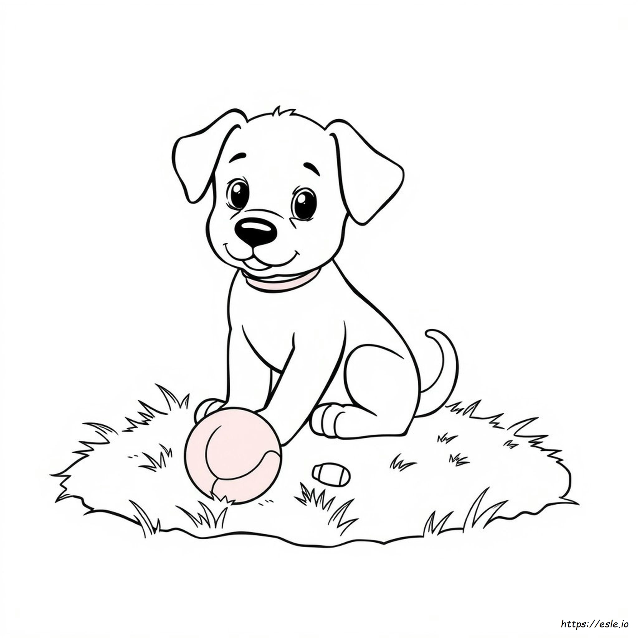Coloring Pages Of Puppy Dogs