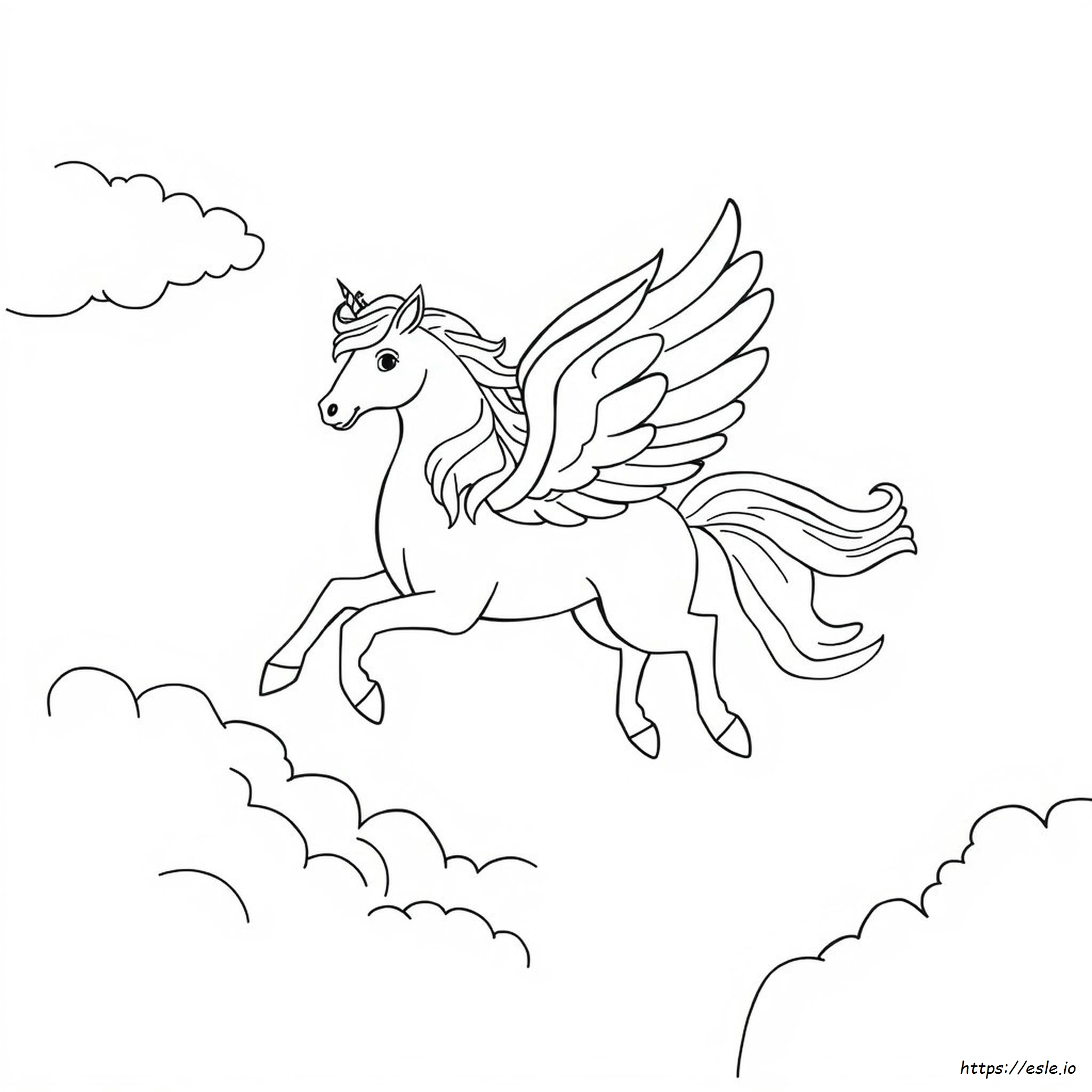 Coloring Pages Of Pegasus