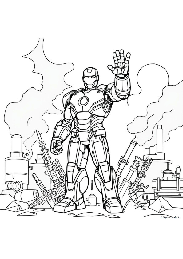 Coloriages Iron Monger