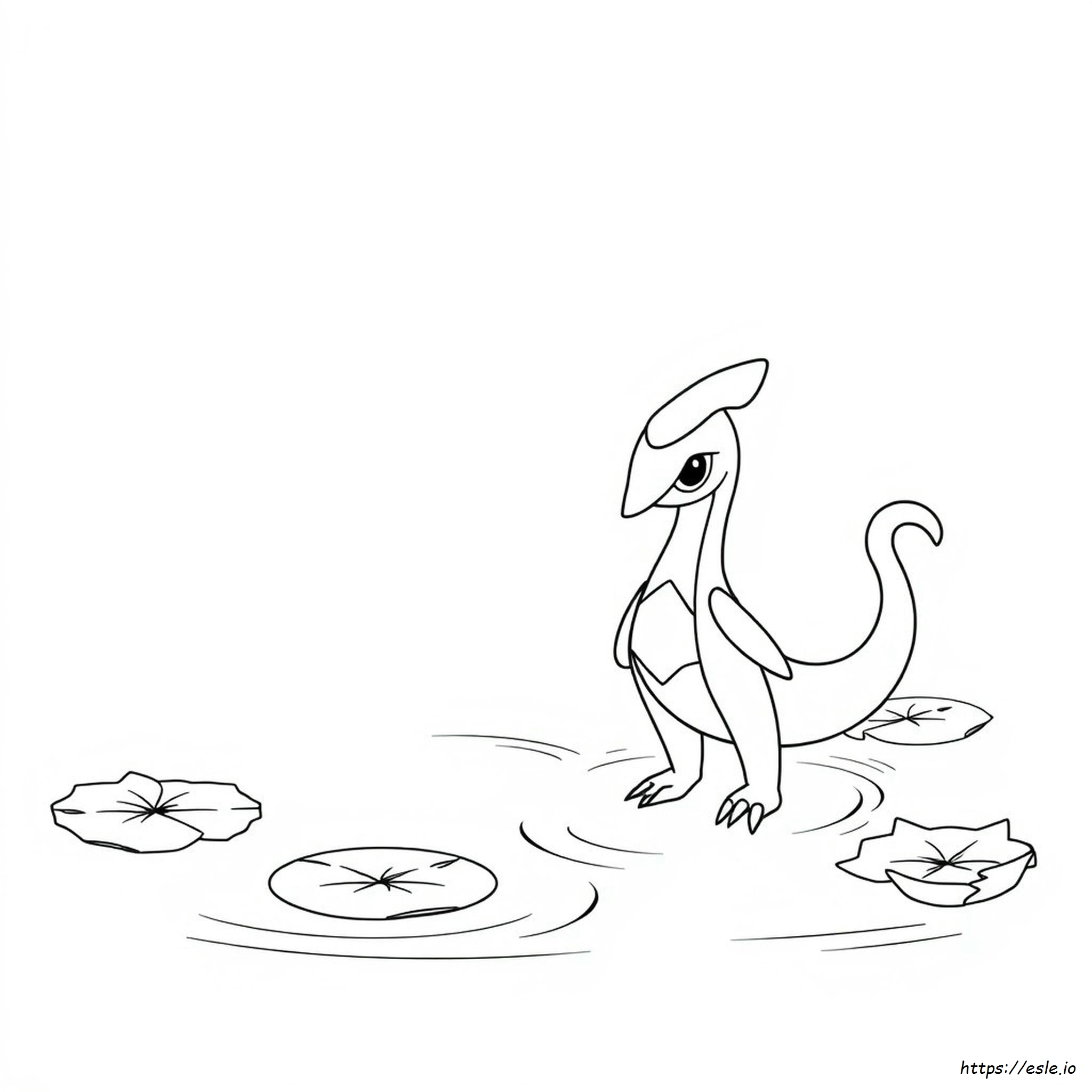 Milotic Pokemon Kleurplaten kleurplaat