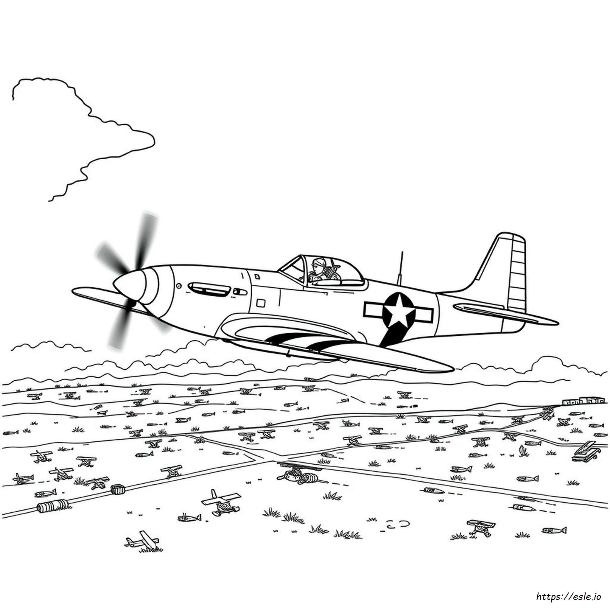 Tuskegee Airmen - Desenhos Para Colorir