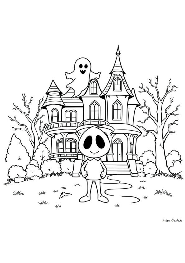 Boo York Coloring Pages