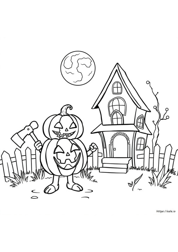 Kleuterklas Gratis Halloween Kleurplaten