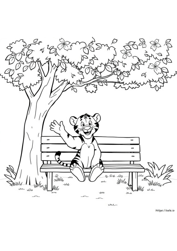 Daniel El Tigre Para Colorear