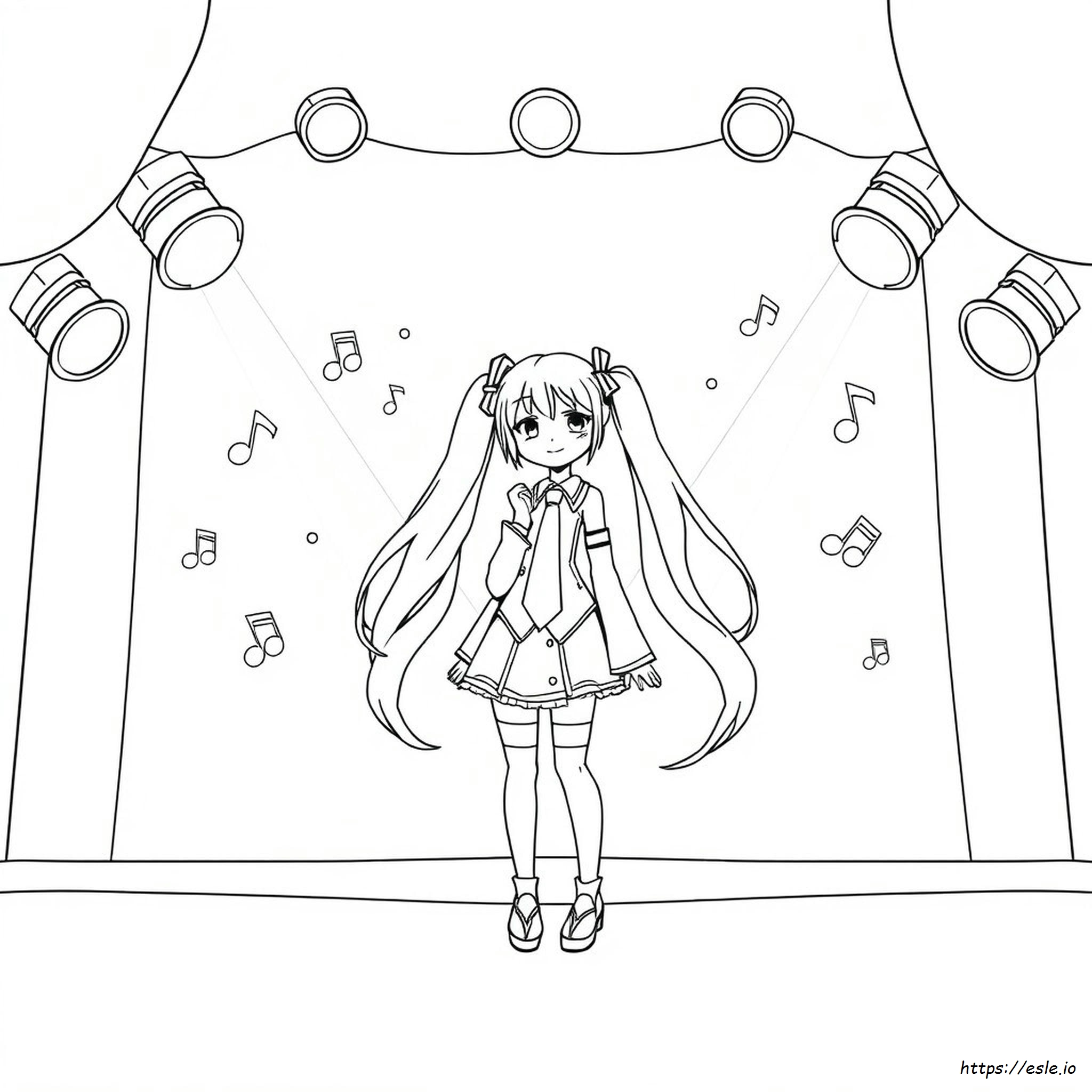 Hatsune Miku Da Colorare
