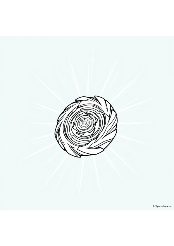 Beyblade Da Colorare