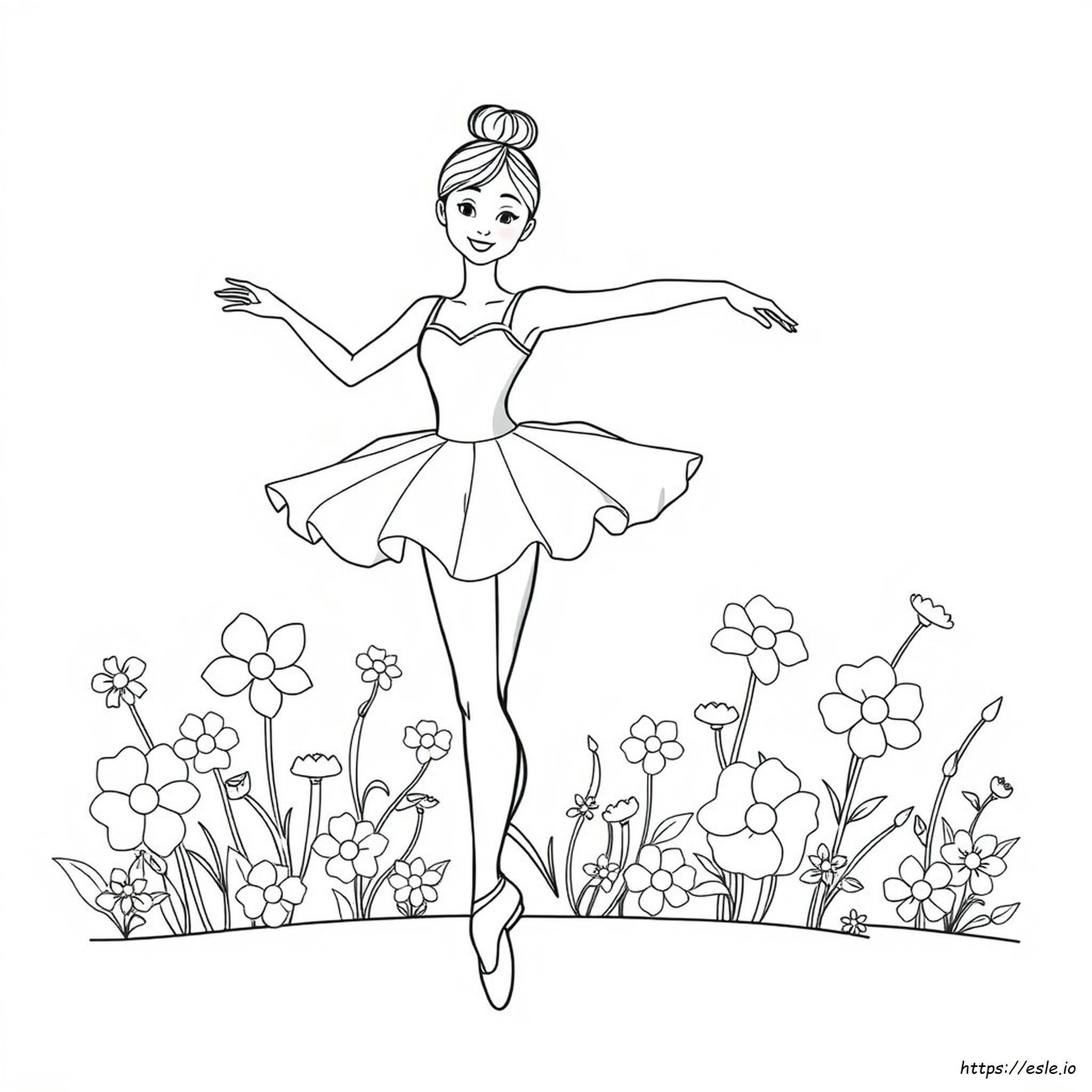 Free Ballerina Coloring Pages To Print