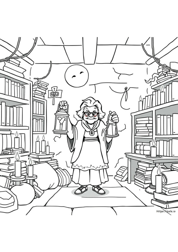 Disegni Da Colorare Del Gioco Della Nonna