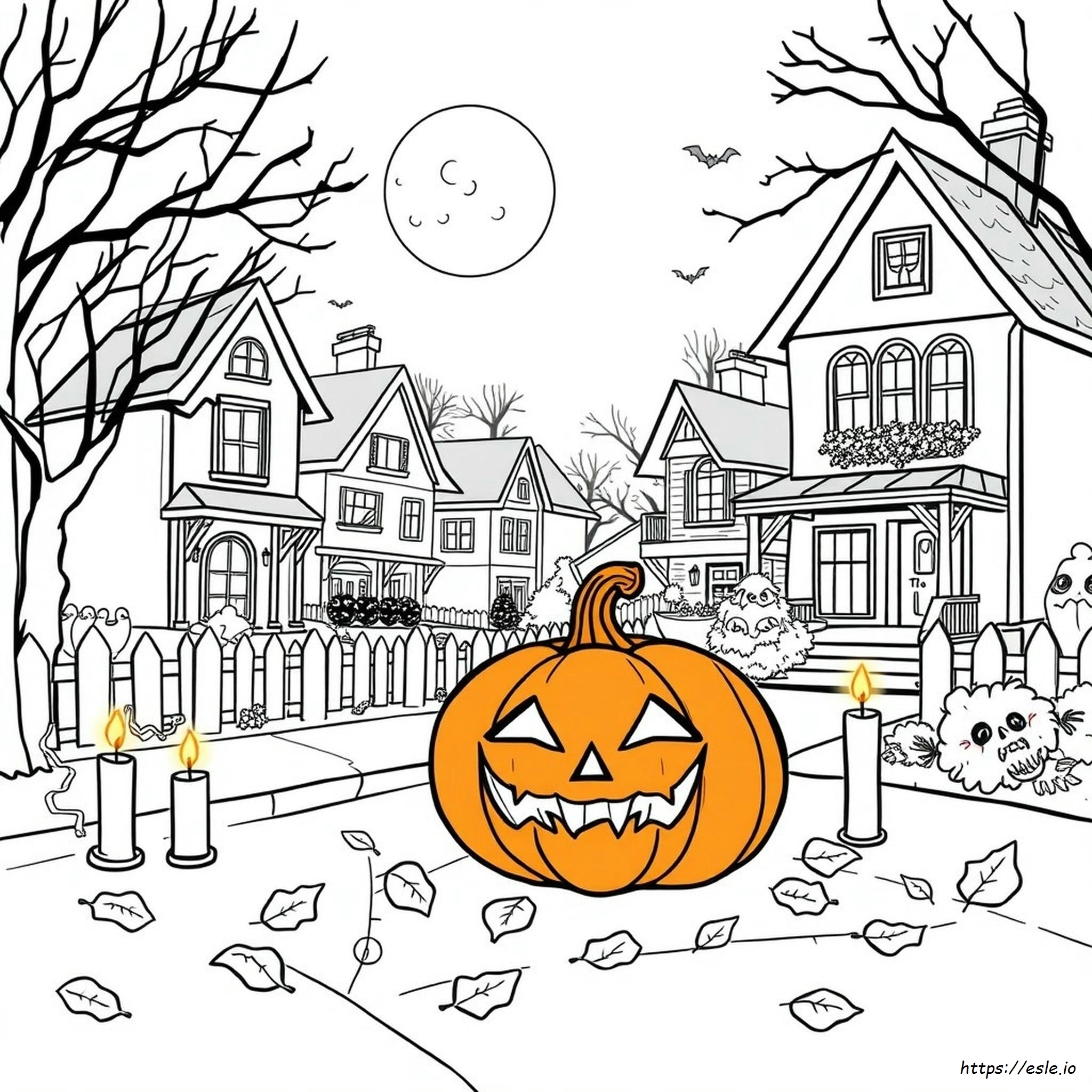Halloween Ausmalbilder