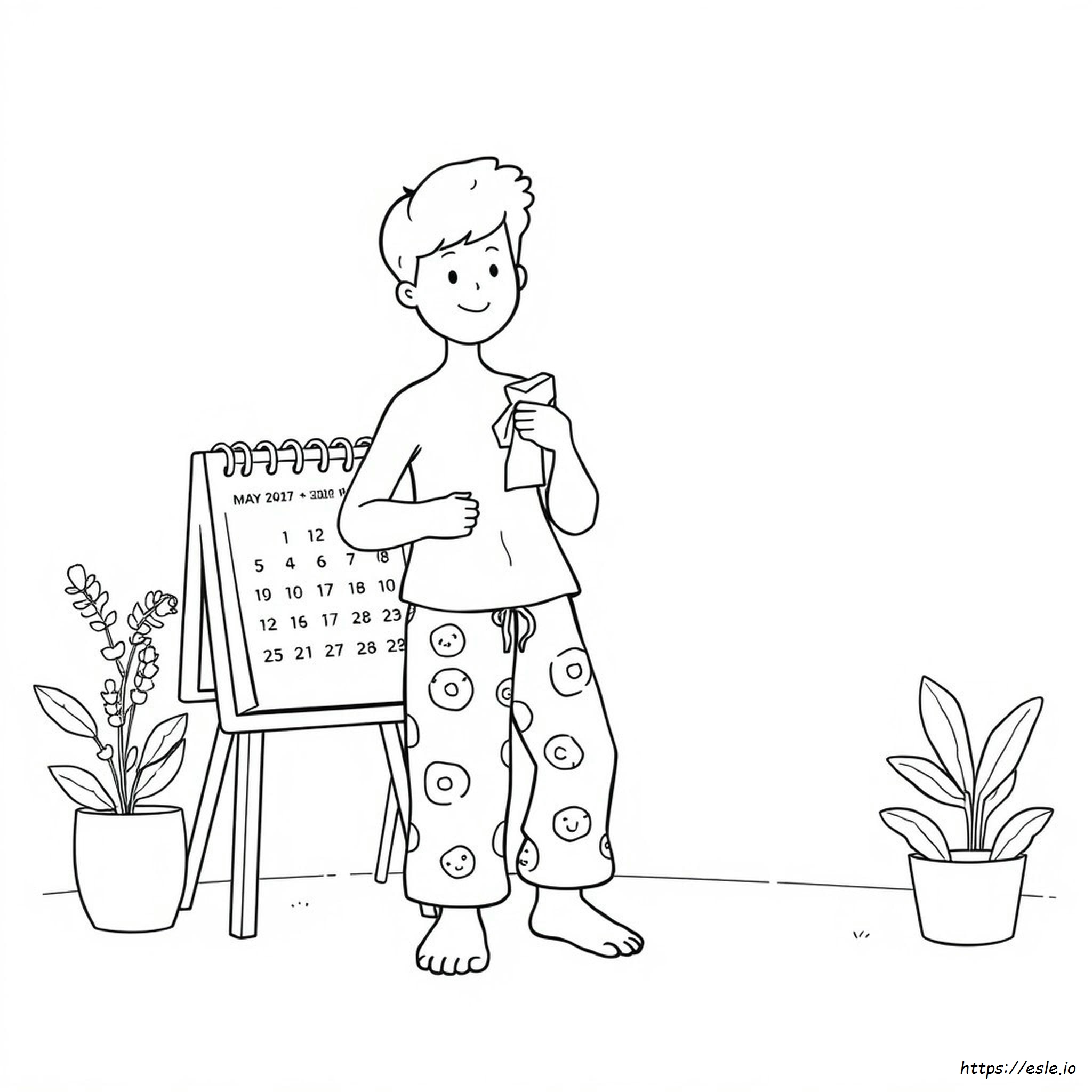 Betekenis Van De Kleur Van Mijn Menstruatie kleurplaat