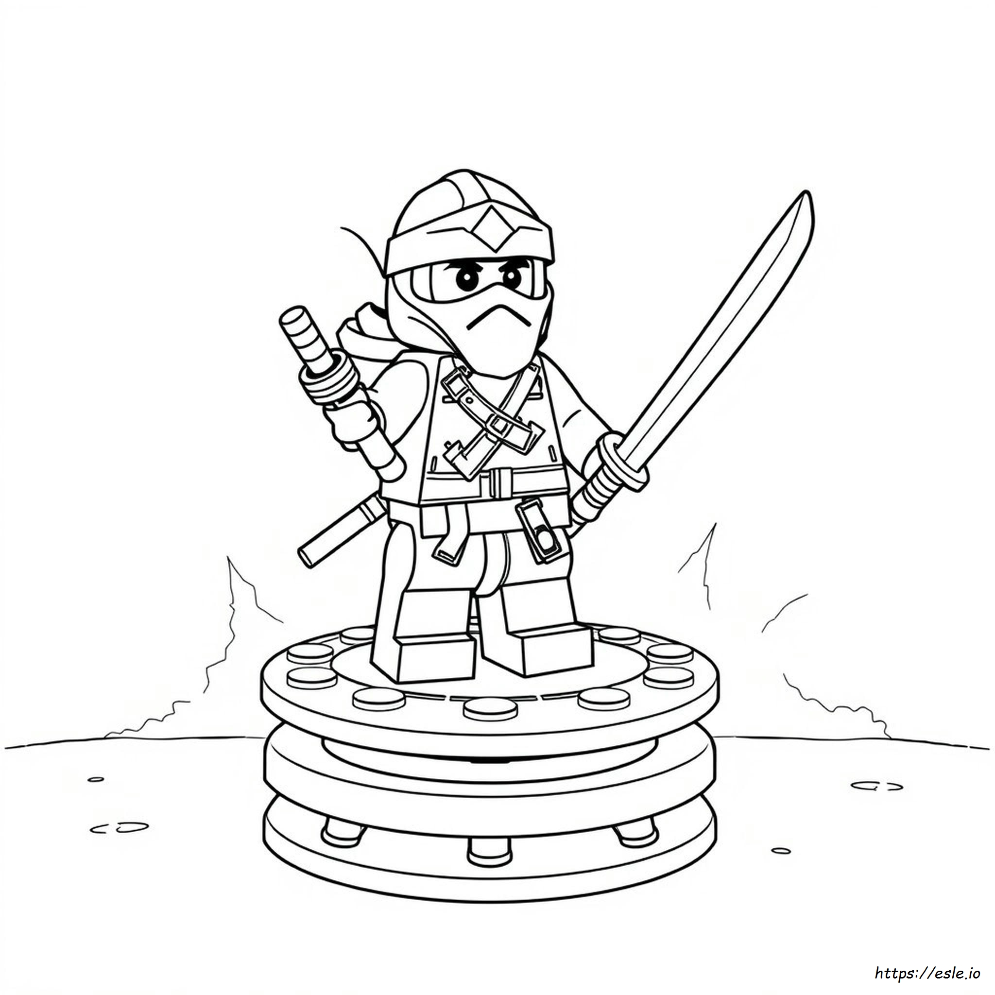 Lego Ninjago Coloring