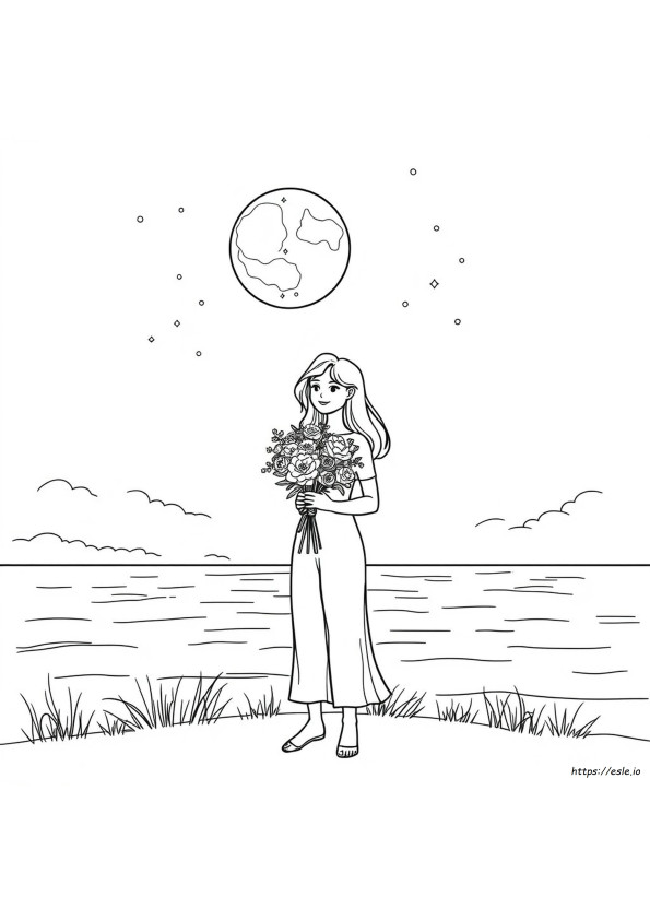 Coloriage Annie Leblanc