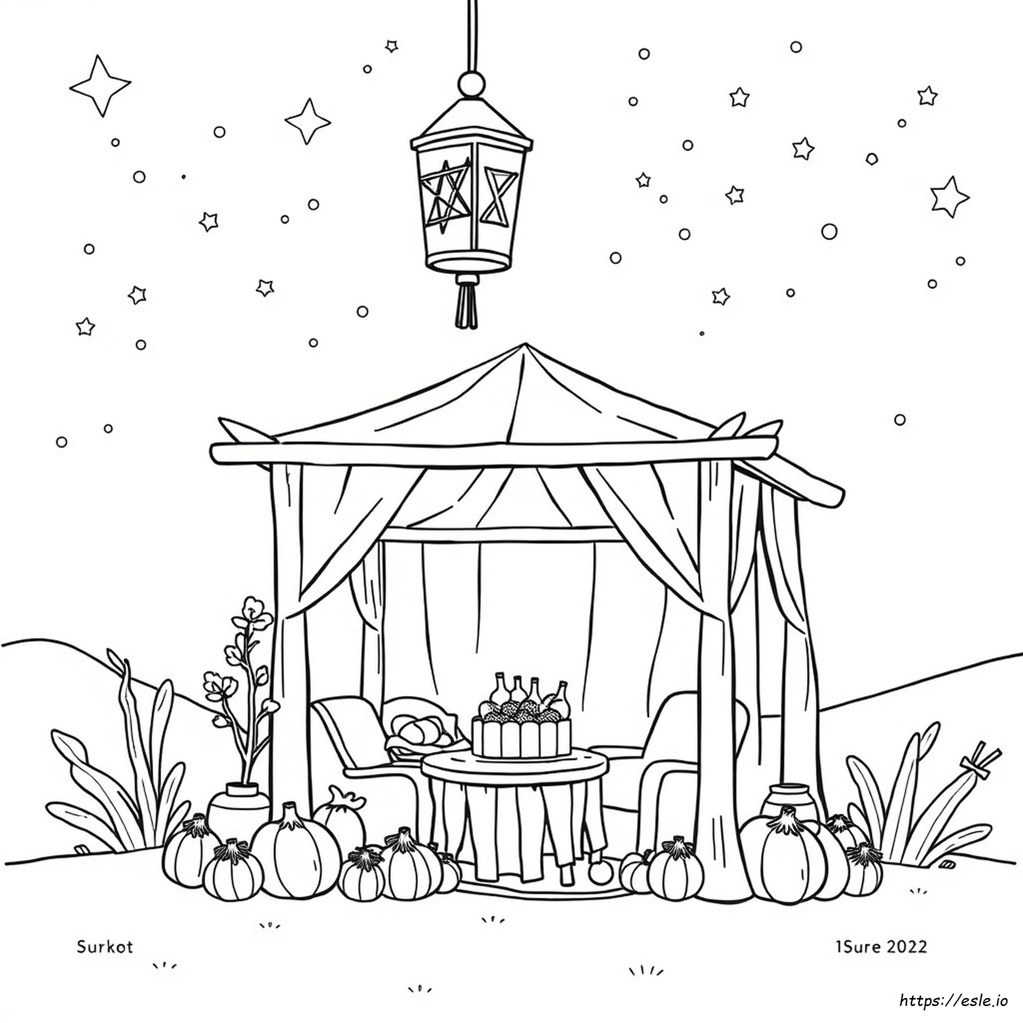 Sukkah Da Colorare