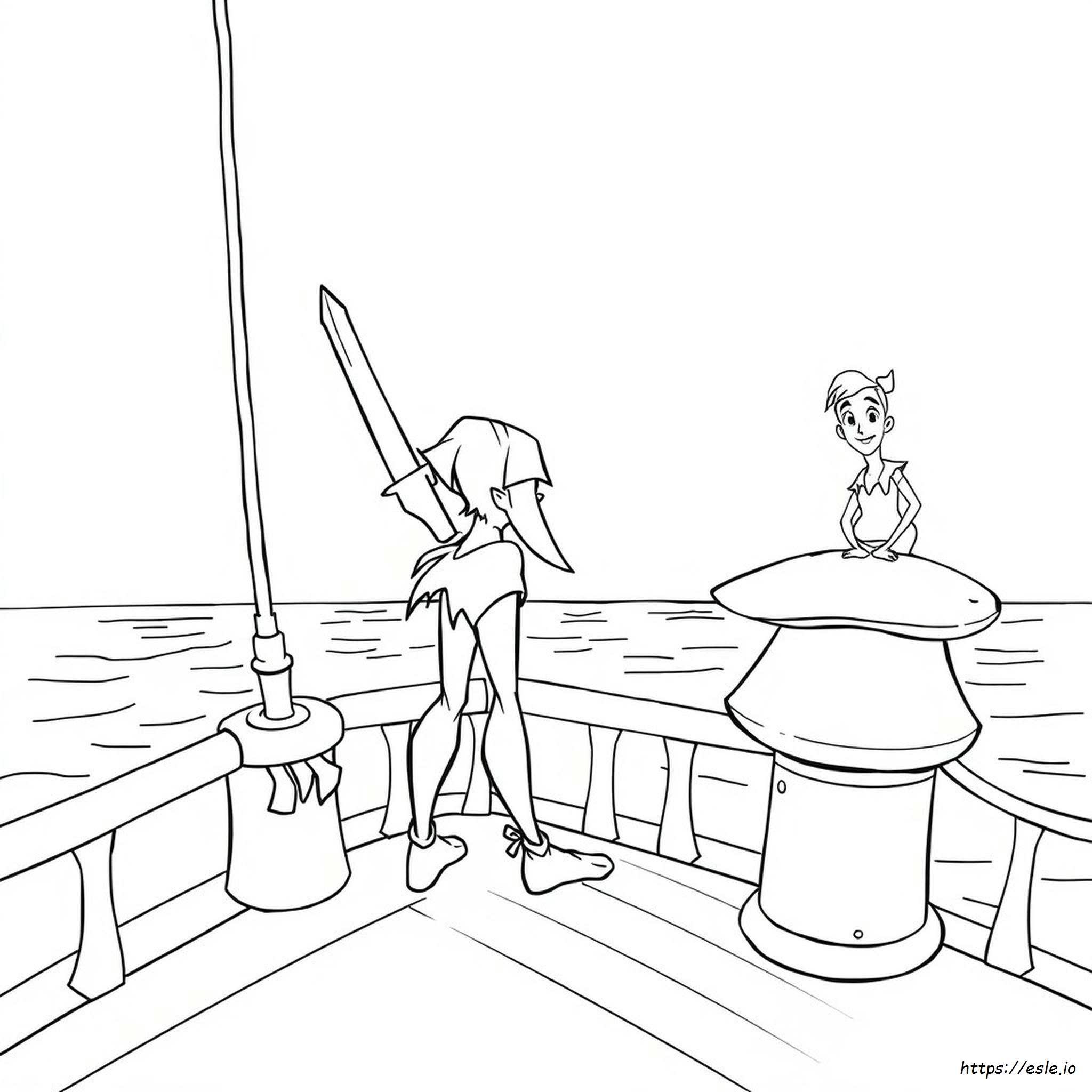 Peter Pan 2 Ausmalbilder