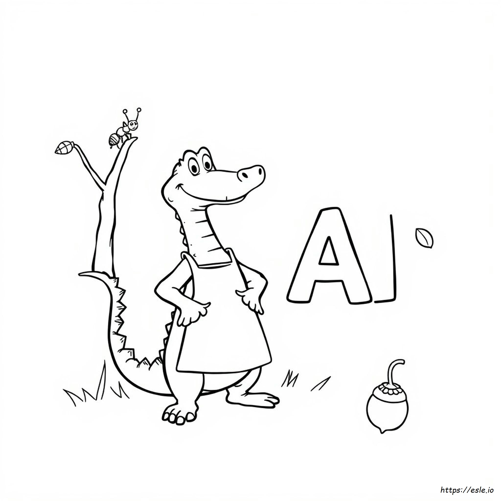 Dr. Seuss Abc Kleurplaten kleurplaat