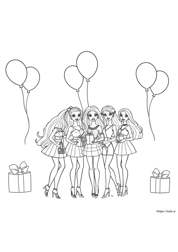 Bratz Barbie Disegni Da Colorare