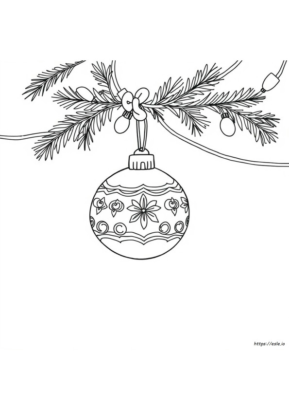 Ornament Coloring Pages Free