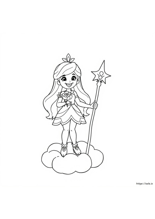 Kolorowanka Rainbow Brite