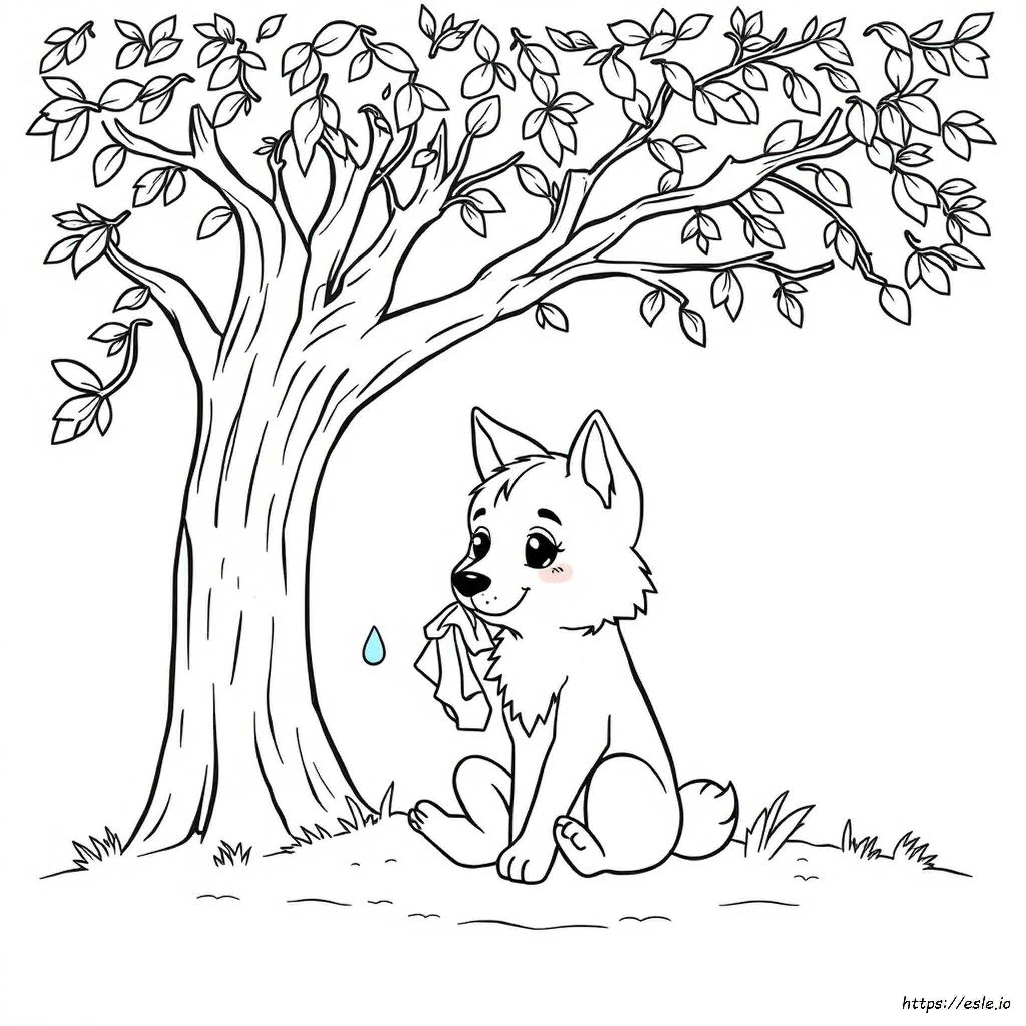 Crybaby Coloring Book Wolf