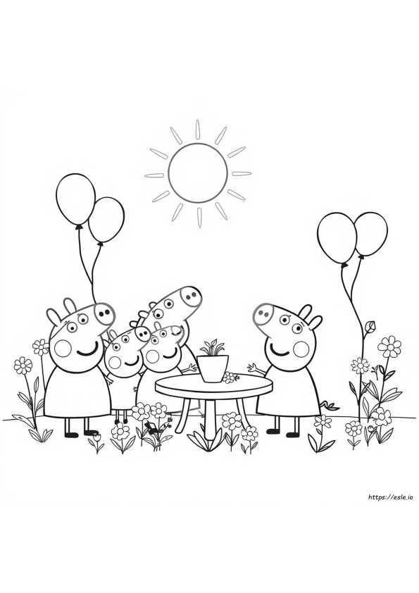 Peppa Encanto Desene De Colorat