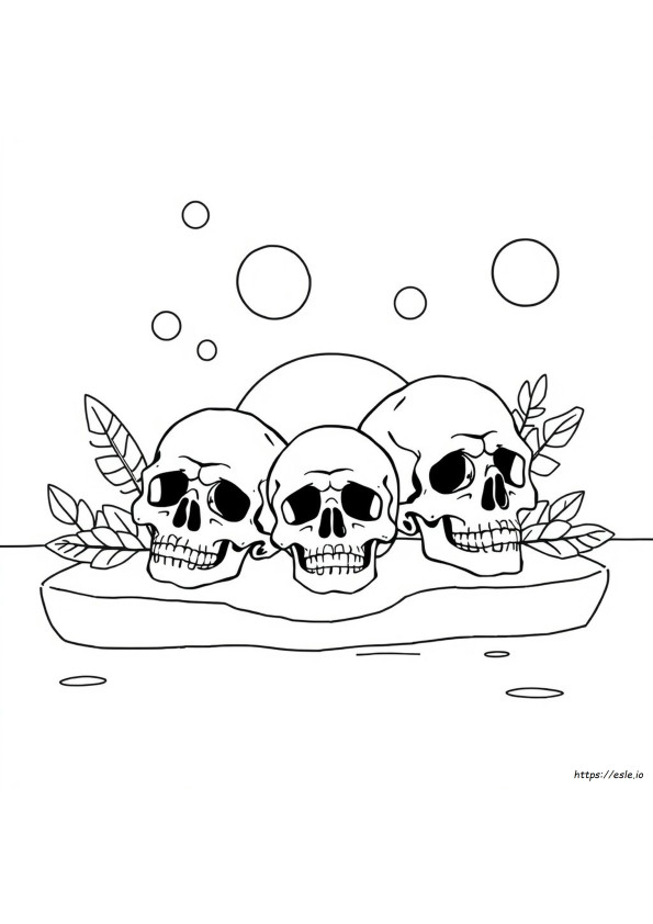 Printbare Volwassen Kleurplaten Skeletten