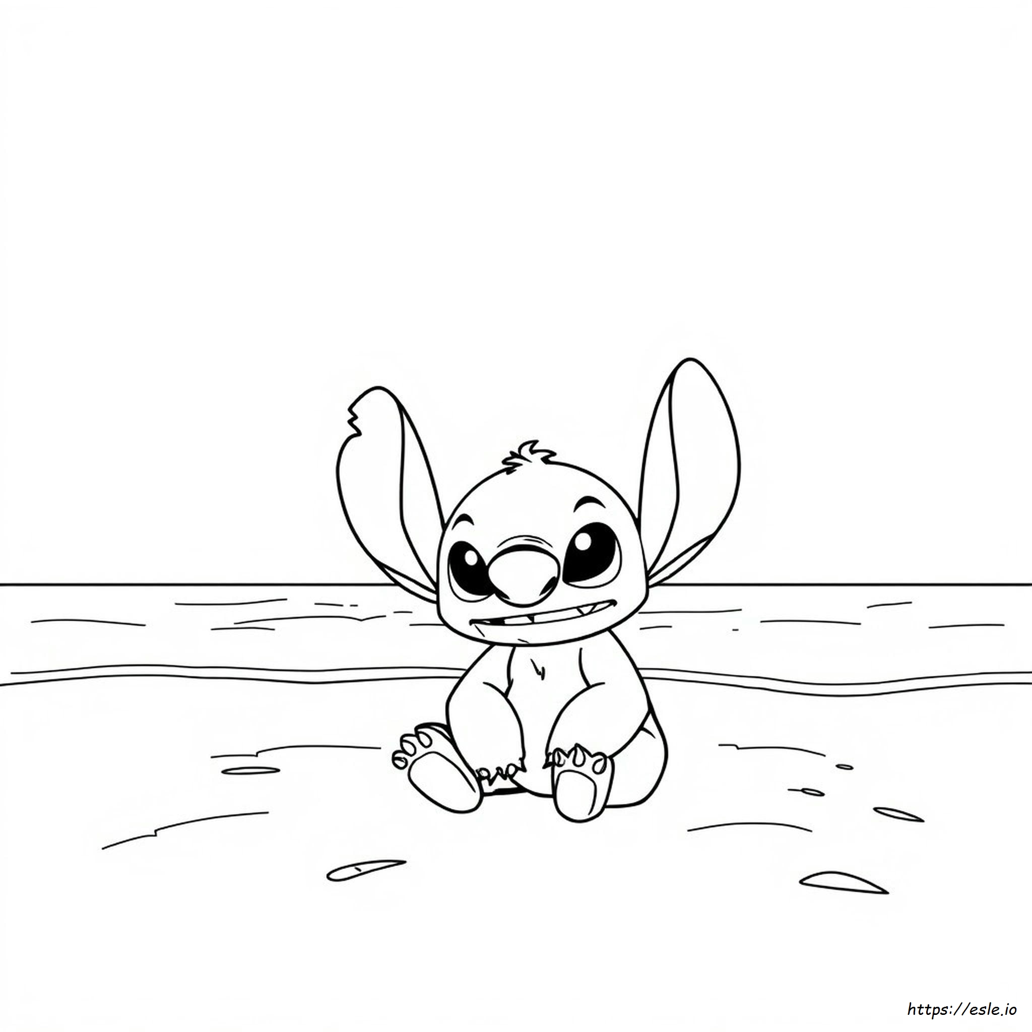 Free Coloring Pages For Kids Stitch
