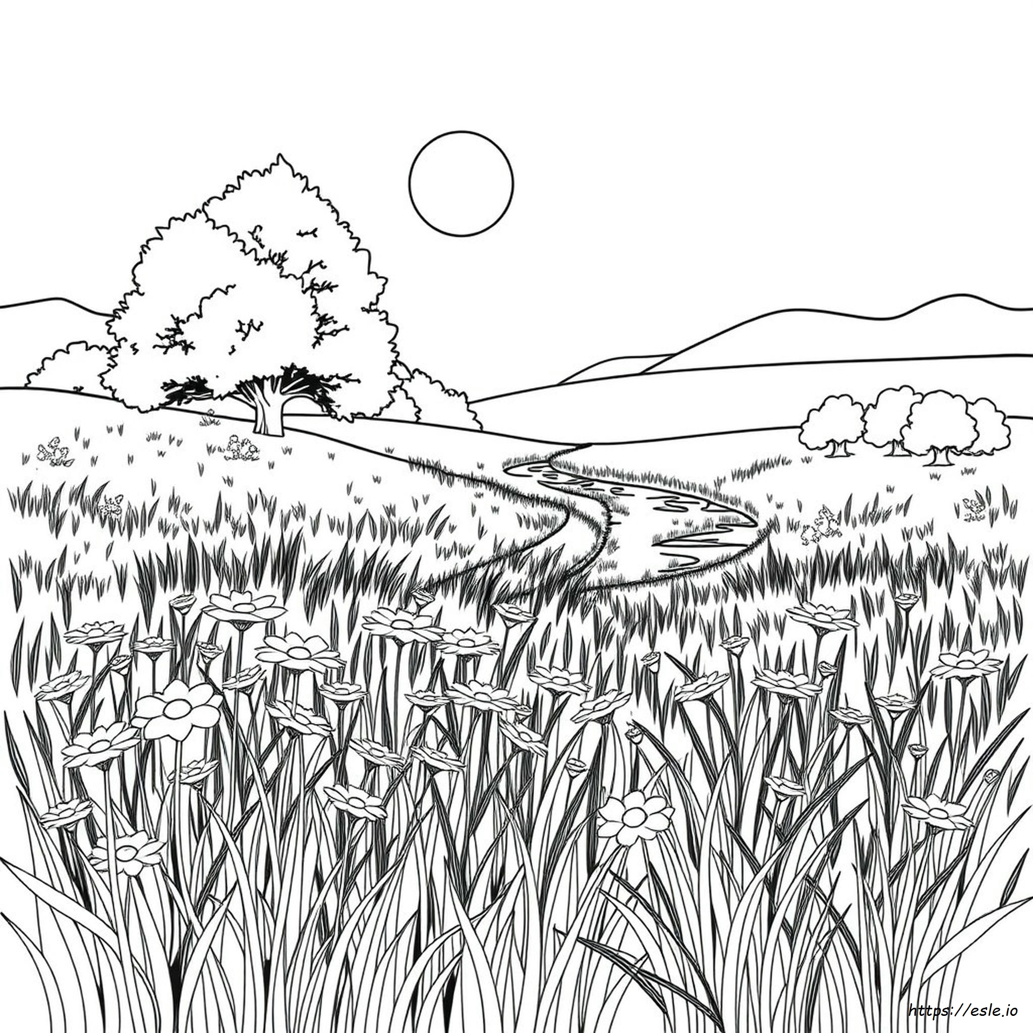 Coloring Pages Of Nature For Adults