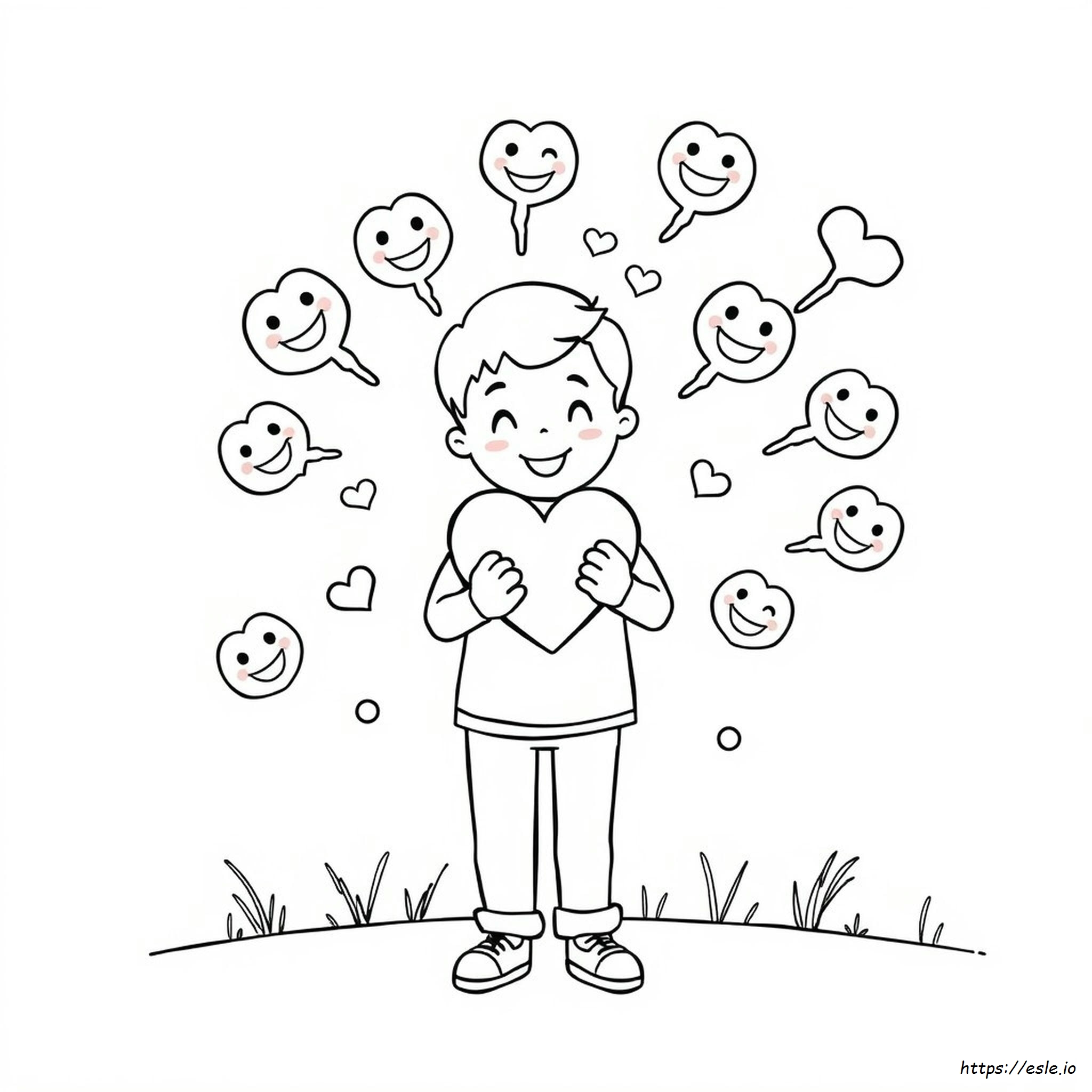 Feelings Coloring Pages