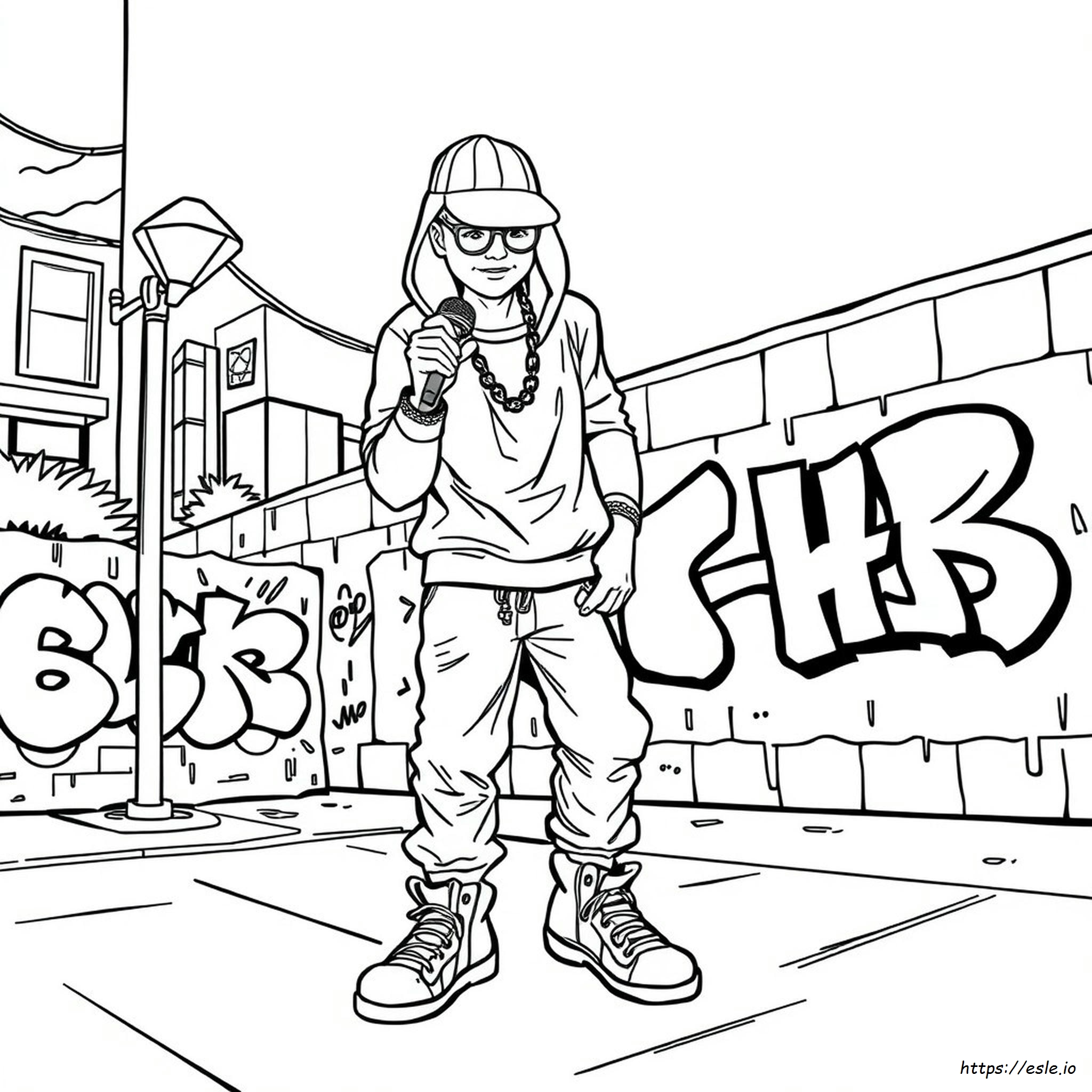 Hip Hop Coloring