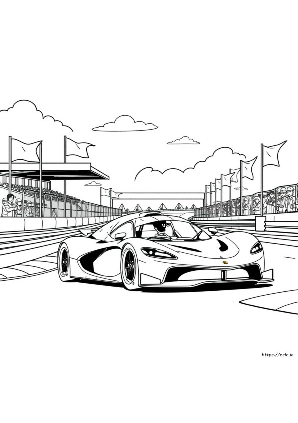 Kolorowanka Mclaren Do Druku