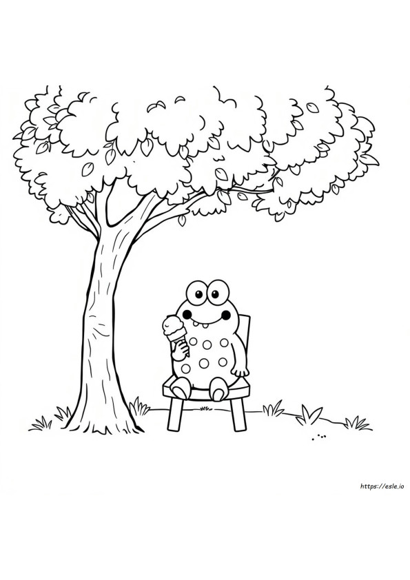 Kolorowanka Keroppi