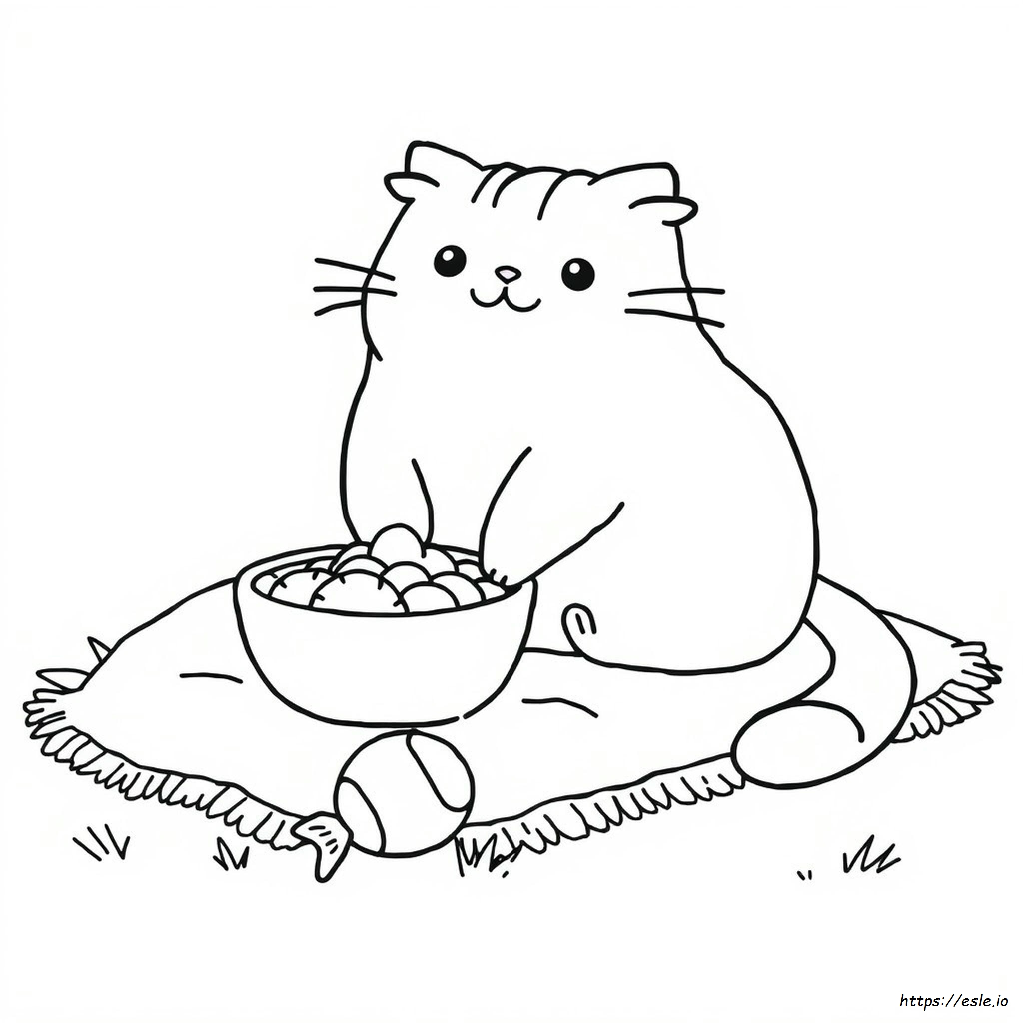 Kolorowanki Z Kotem Pusheen