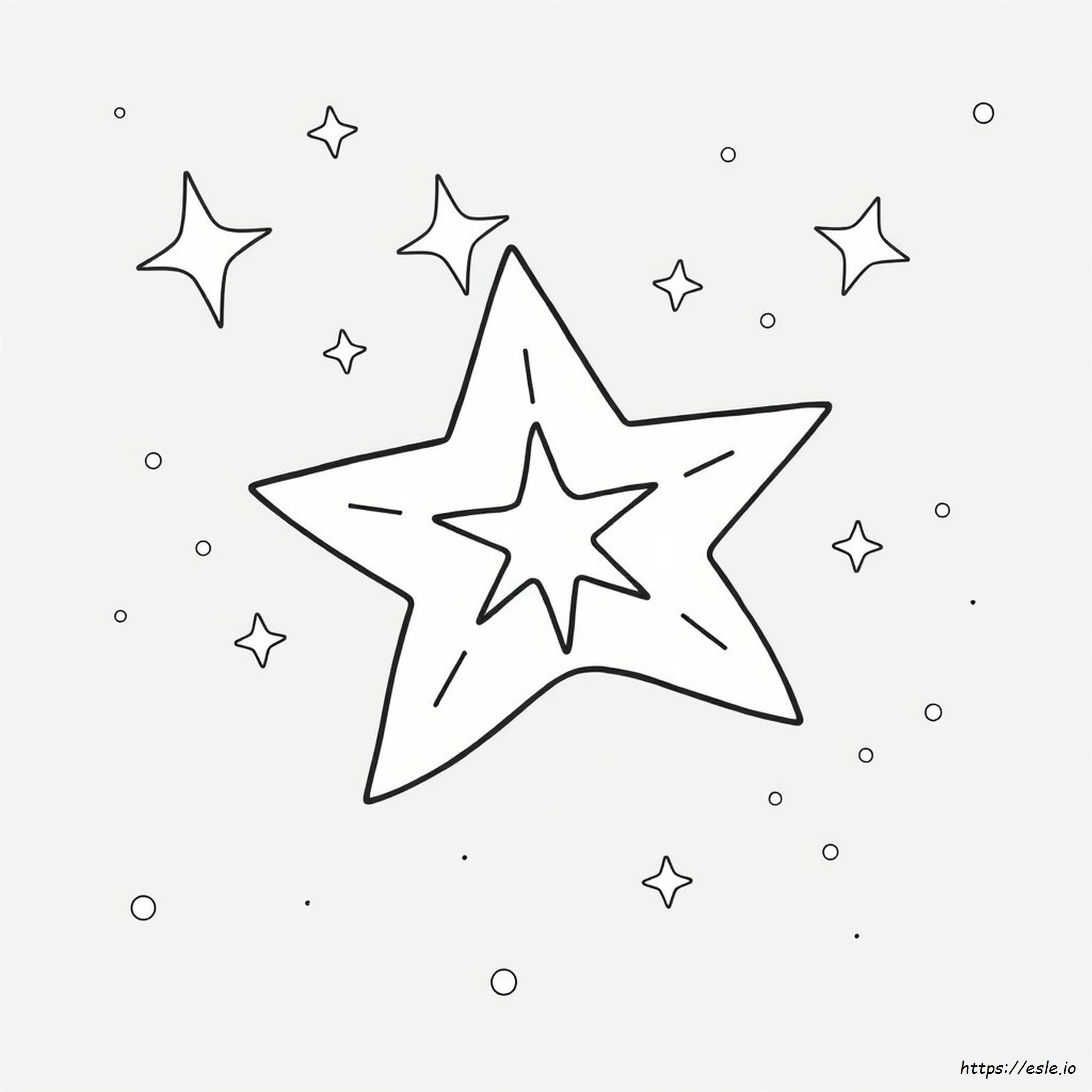 Star Colouring In
