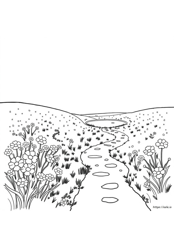 Coloriage La Piste Des Larmes